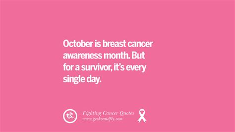 October Breast Cancer Quotes