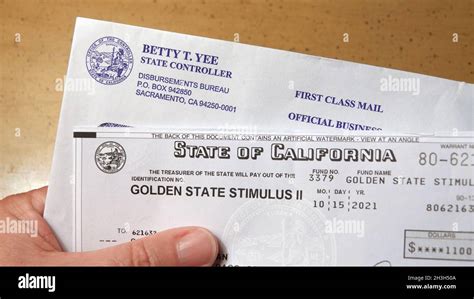 October California Stimulus