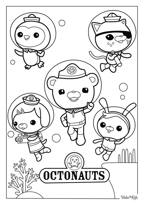 Octonauts Color Page