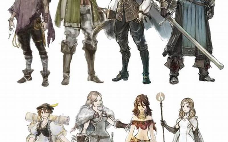 Octopath Traveler Characters