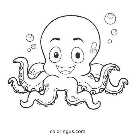 Octopus Color Pages
