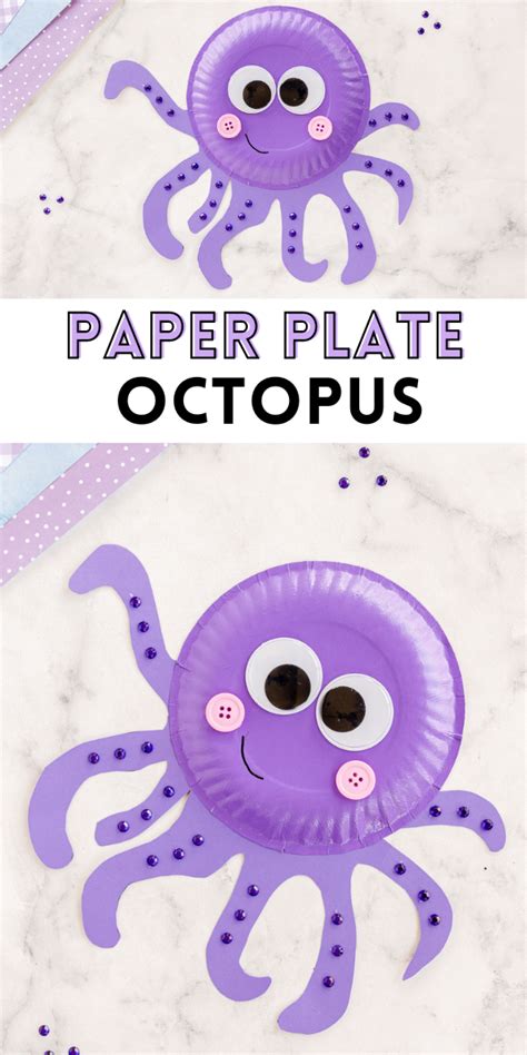 DIY Octopus: How to Make a Cute Paper Plate Craft for Kids