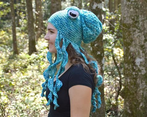 Octopus Crochet Hat