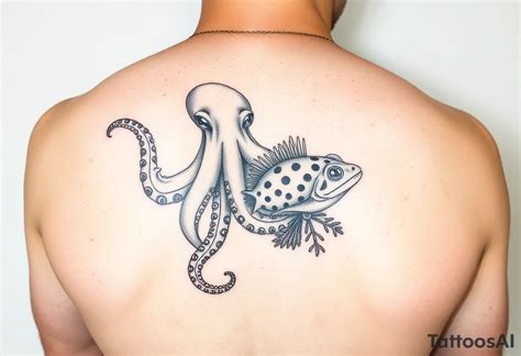 Octopus Tattoo On Butt