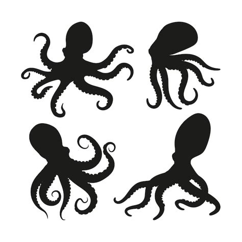 Download Octopus is Not Free Silhouette Graphic Files
