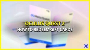 Unleash the Ultimate Gaming Experience with Oculus Gift Cards!