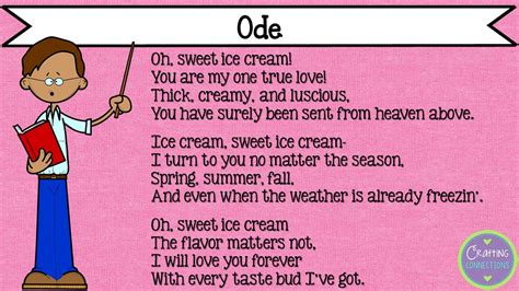 Examples of ode Poems