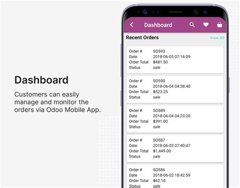 Experience Unmatched Business Management On-the-Go with Odoo's Flawless Mobile App for Android and iOS!