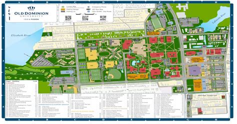 Odu Map Of Campus