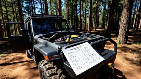 Off Road Vehicle Preparation