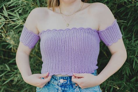 Off Shoulder Top Crochet Pattern