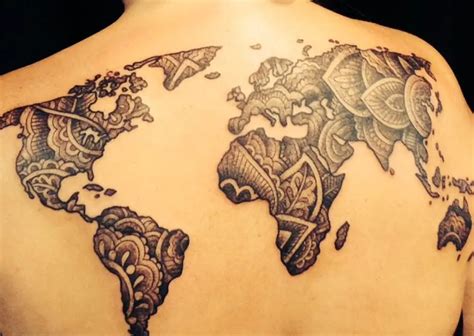 25 Fascinating Off The Map Tattoos That Are Hard To Resist