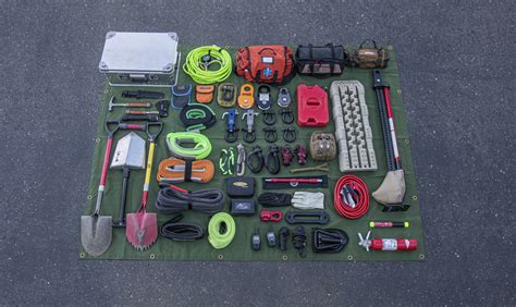Off road gear checklist