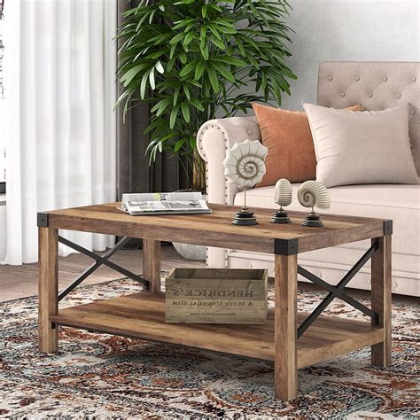 Offer Mainstay Coffee Table Canyon Walnut