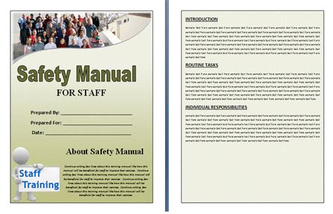 Office Safety Manual Template