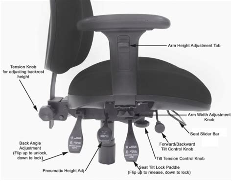 Office Chair Controls