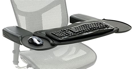 Office Chair Keyboard Mount
