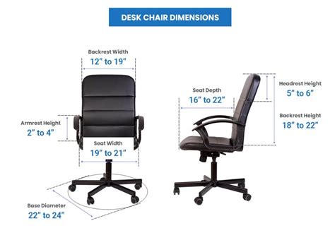 Office Chair Size