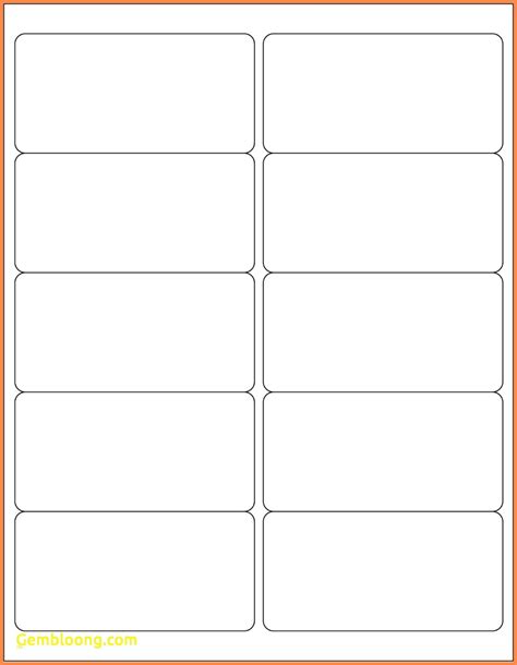 Office Depot Shipping Labels Template