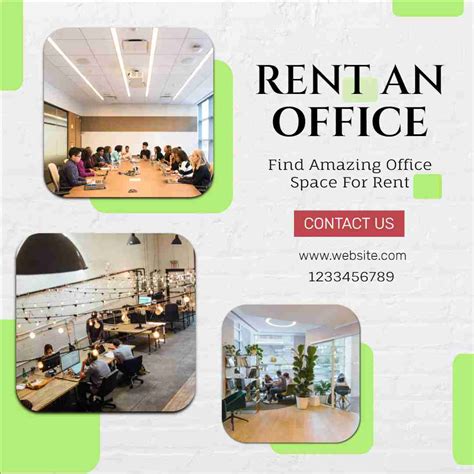 Office For Rent Advertisement