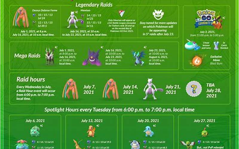 Official Pokemon Events