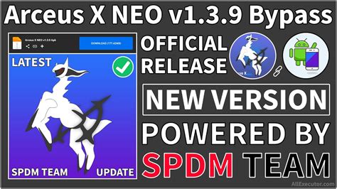 Official Arceus X Roblox Mod Menu 44B(2) by SPDM Team 
