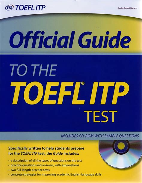Official Guide To The Toefl Itp Test Pdf