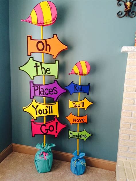 Oh The Places You'll Go Sign Printable