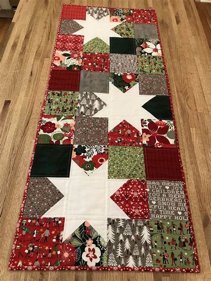 Oh My Stars Table Runner Pattern