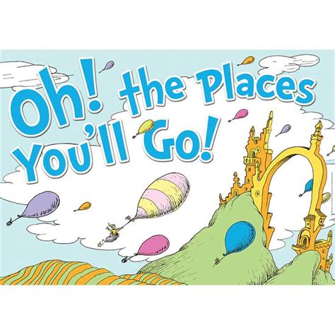 Oh The Places You'll Go Free Printables