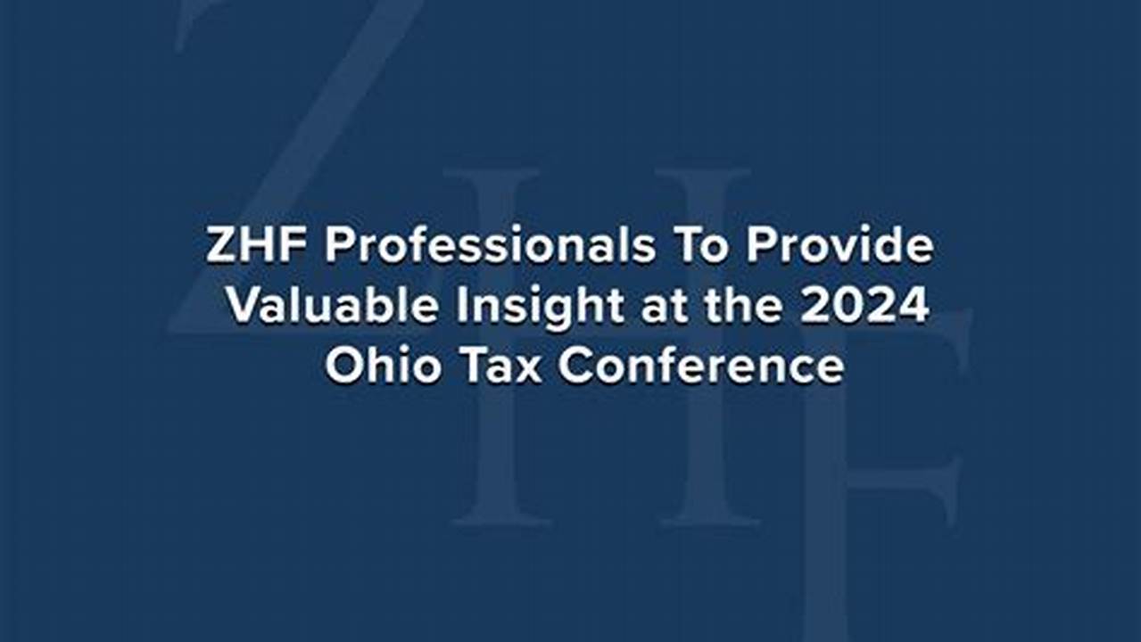 Ohio Tax Conference 2024