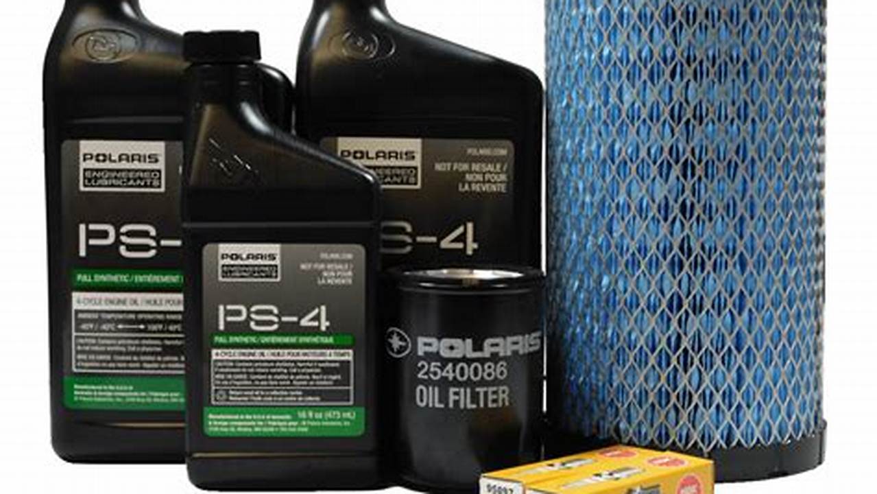 Oil Change Kit For 2024 Polaris Ranger 2024 Model