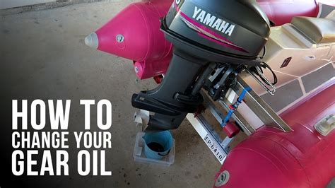 Oil Change Outboard Motor