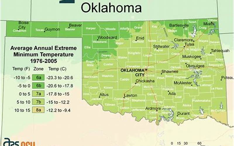 Oklahoma Planting Zones