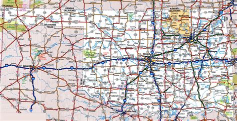 Oklahoma Map With Highways