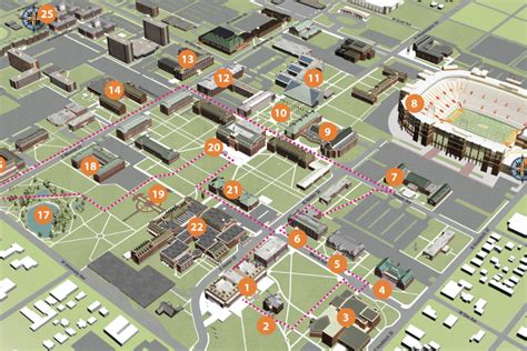 Oklahoma State University Campus Map