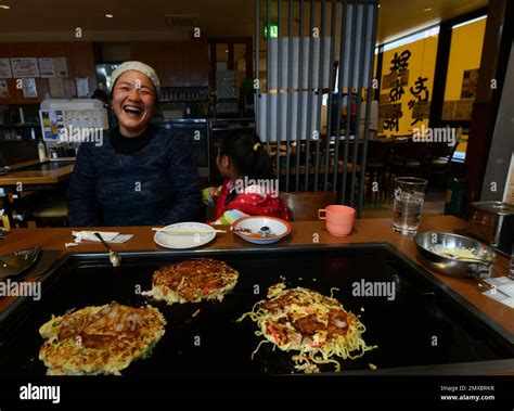 Okonomiyaki Cooking Lesson
