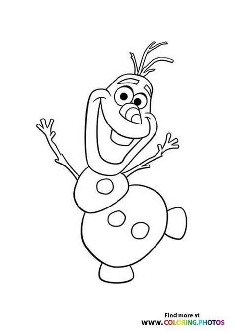 Olaf Coloring Pages