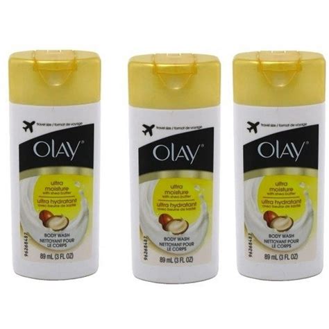 Olay body wash travel size