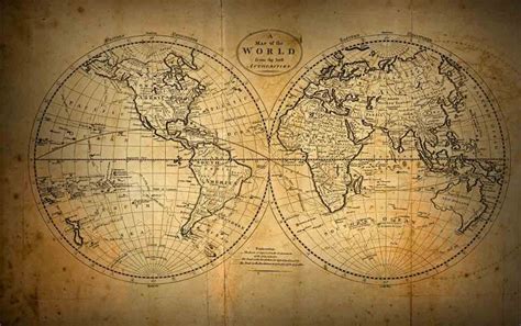 vintage_map.jpg (1920×1040) Old world maps, World map, World map rug