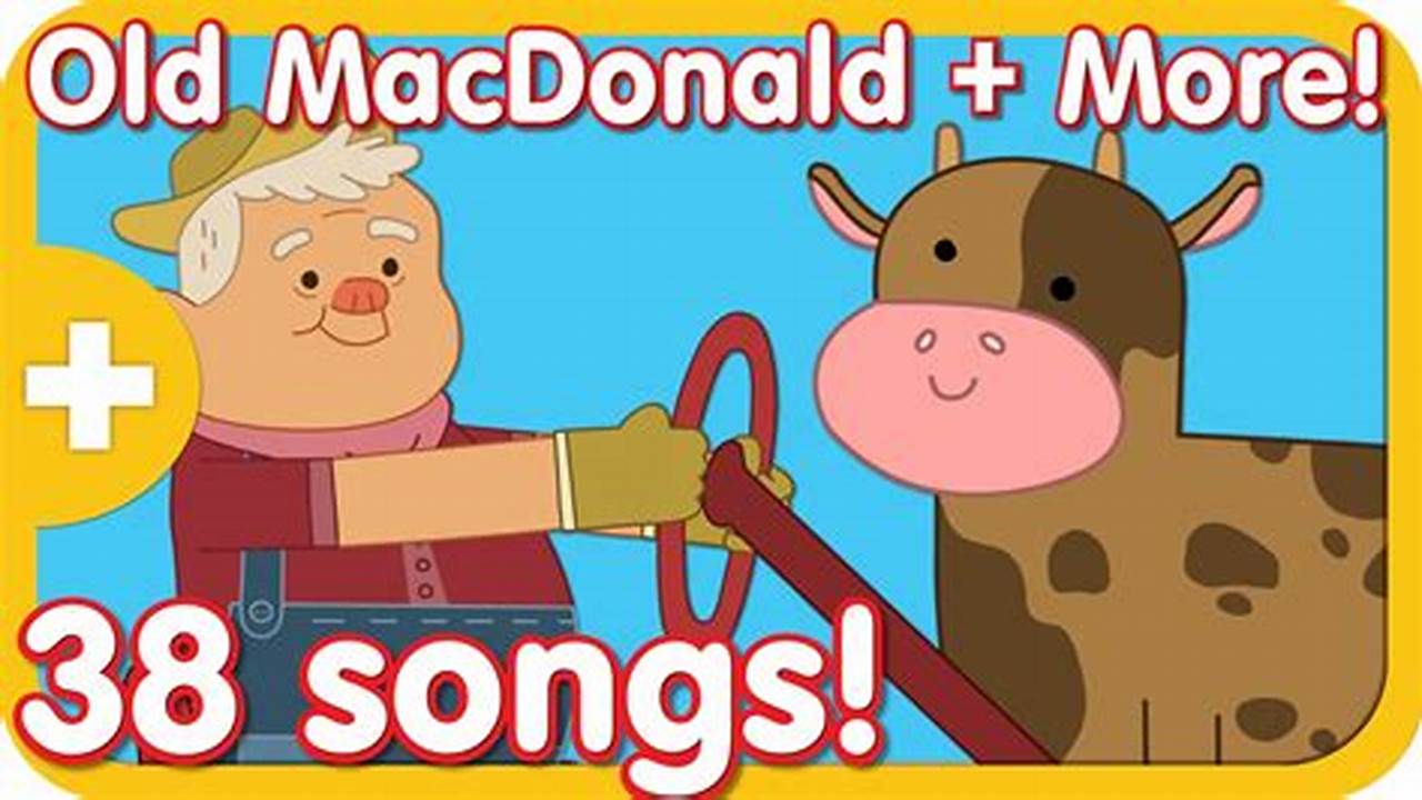 Old MacDonald Had a Farm (2D) +More Nursery Rhymes & Kids Songs