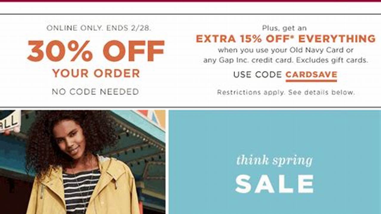 Old Navy Promo Code Feb 2025