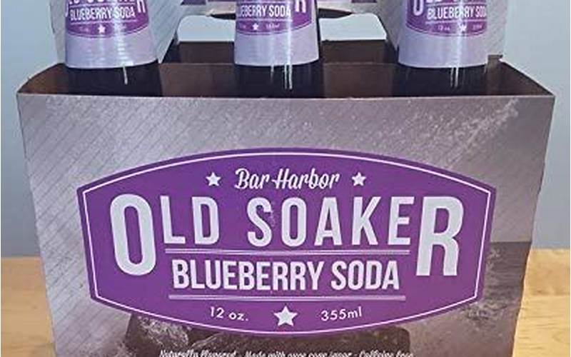 Discover The Refreshing Taste Of Old Soaker Blueberry Soda