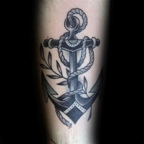 Old school anchor tattoo Tattoos⭐ Pinterest