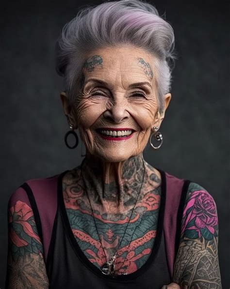 Old Ladies With Tattoos