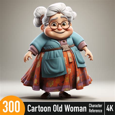 Old Lady Cartoon Character Names