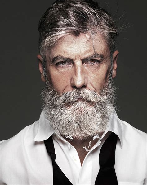 Old Man Model With Beard