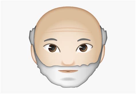 Old Man With Beard Emoji