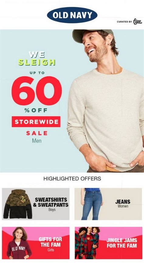 Old Navy Special Promotions