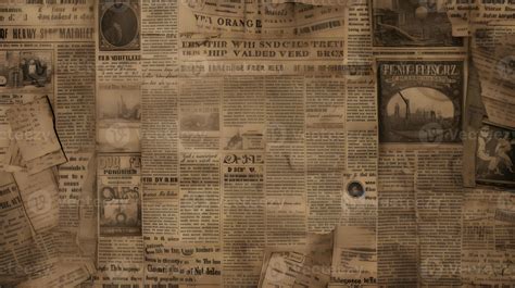 Old Newspaper Background